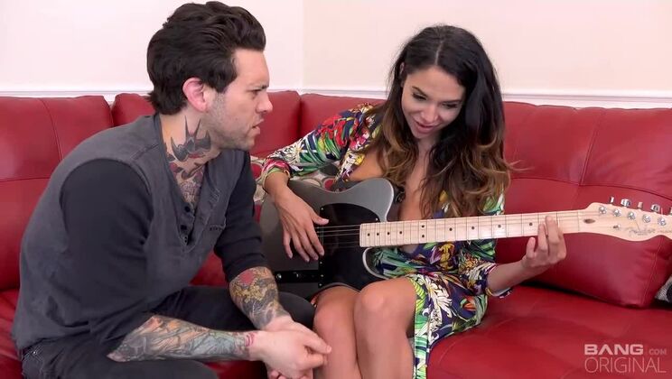 [BANG.com] - Missy Martinez gets her pussy tuned by her guitar instructor - Missy Martinez