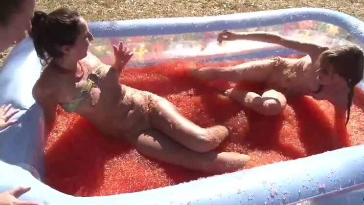 [GirlsOutWest] - Jelly Wrestling Pt 1 Celine Cleo Cheryl Leonie Petria Viola - Cleo - Cheryl - Celine - Petria - Viola And Pepper