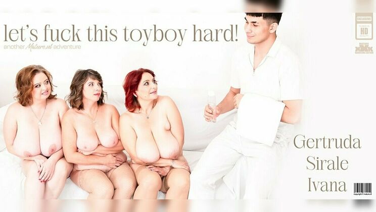 [Mature.nl] - Toyboy masseur takes on big tits milfs Gertruda, Sirale and Ivana in this hardcore groupsex fantasy - Sirale - Gertruda - Ivana S. - Bruno Baxter