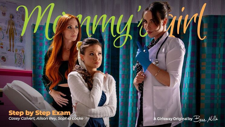 [Girlsway] - Step-By-Step Exam - Casey Calvert - Sophia Locke - Alison Rey